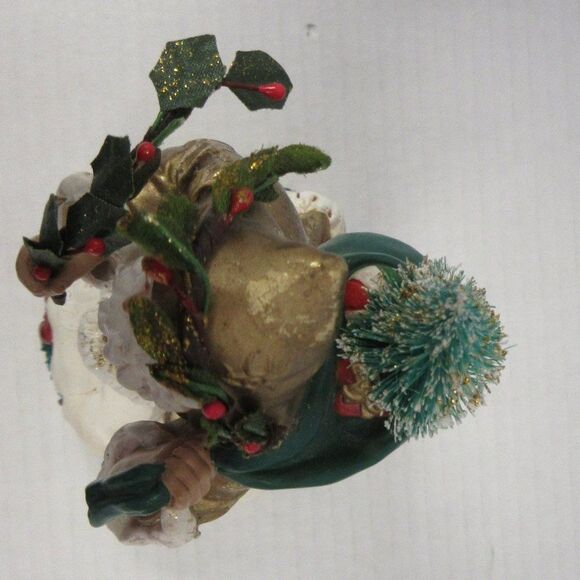 DEPT 56 Old World Santa Gold Music Box Oh Christmas Tree Father Frost St Nick - Picture 6 of 9